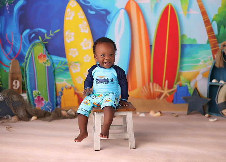 Summer Surfin' - HSD Photography Backdrops
