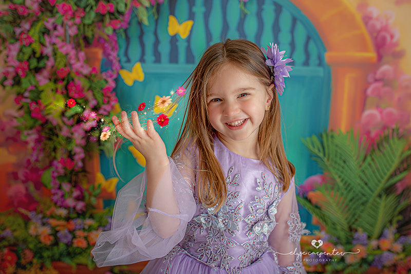 Casita Door Decorated - HSD Photography Backdrops