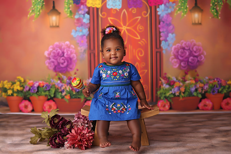 Magical Door Decorated - HSD Photography Backdrops