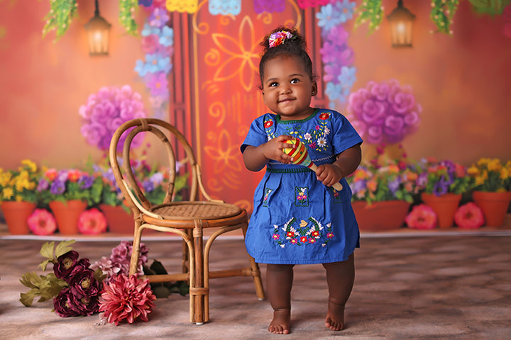 Magical Door Decorated - HSD Photography Backdrops