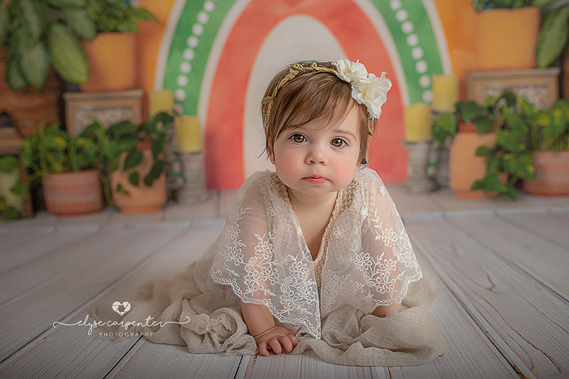 Summer Boho Rainbow - HSD Photography Backdrops
