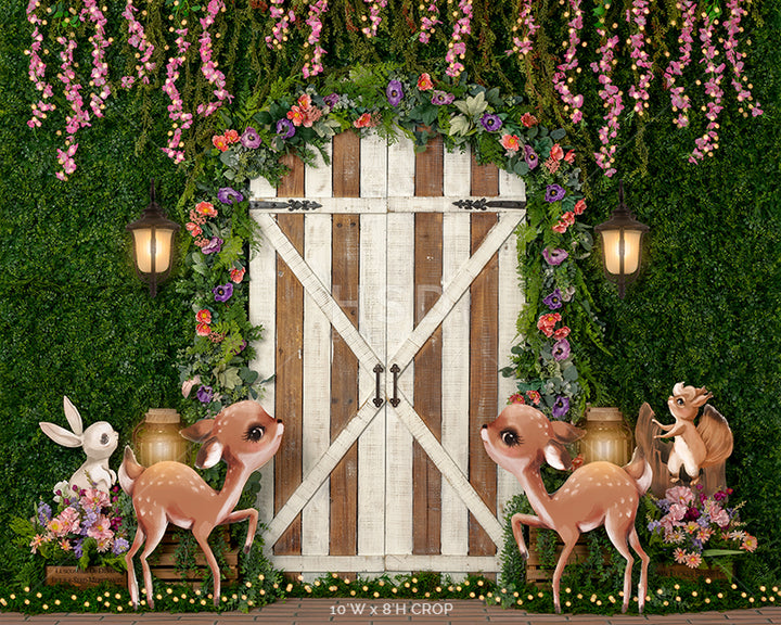 Enchanted Woodland Garden - HSD Photography Backdrops