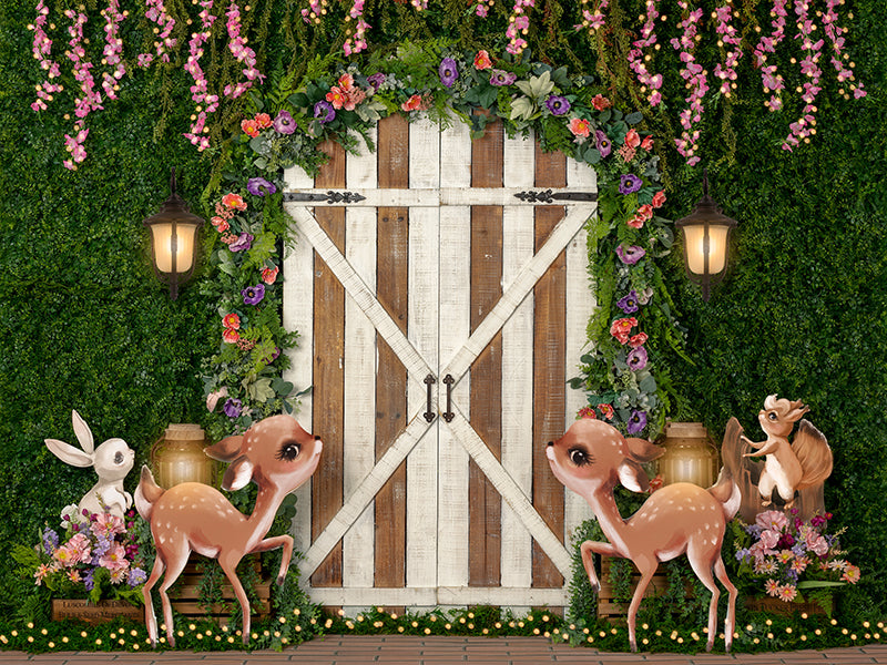 Enchanted Woodland Garden - HSD Photography Backdrops