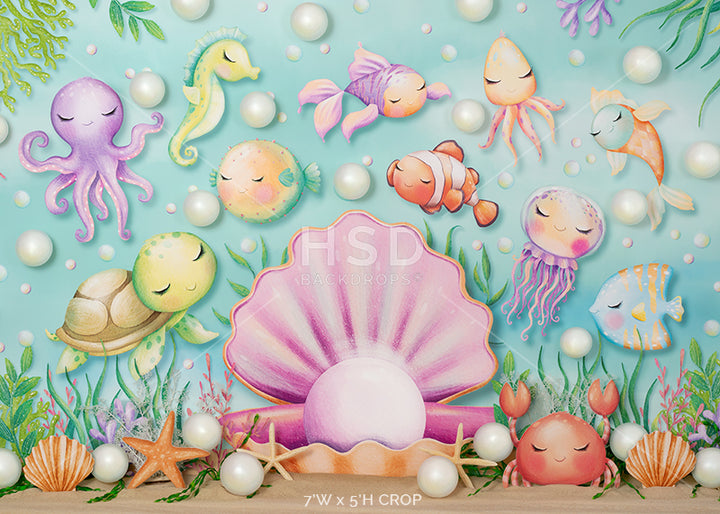 Sea Animals - HSD Photography Backdrops