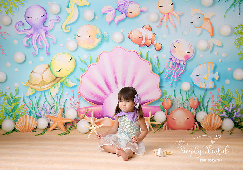Sea Animals - HSD Photography Backdrops