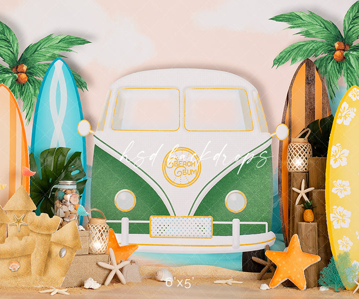 Beach Vibes - HSD Photography Backdrops