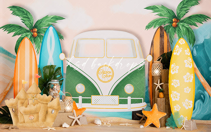 Beach Vibes - HSD Photography Backdrops