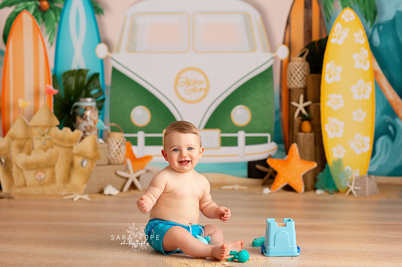 Beach Vibes - HSD Photography Backdrops