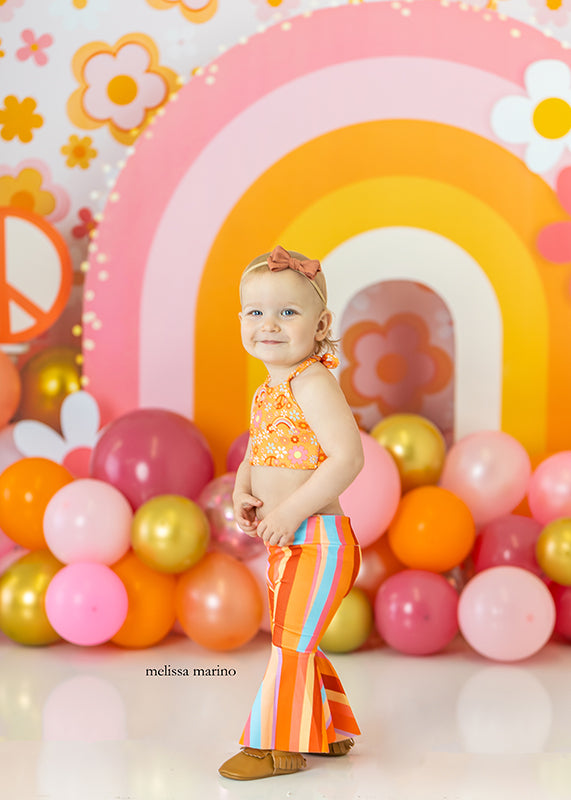 Groovy One (lights) - HSD Photography Backdrops