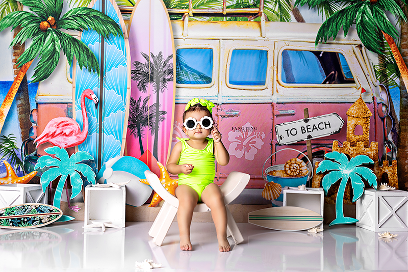 Malibu Beach - HSD Photography Backdrops