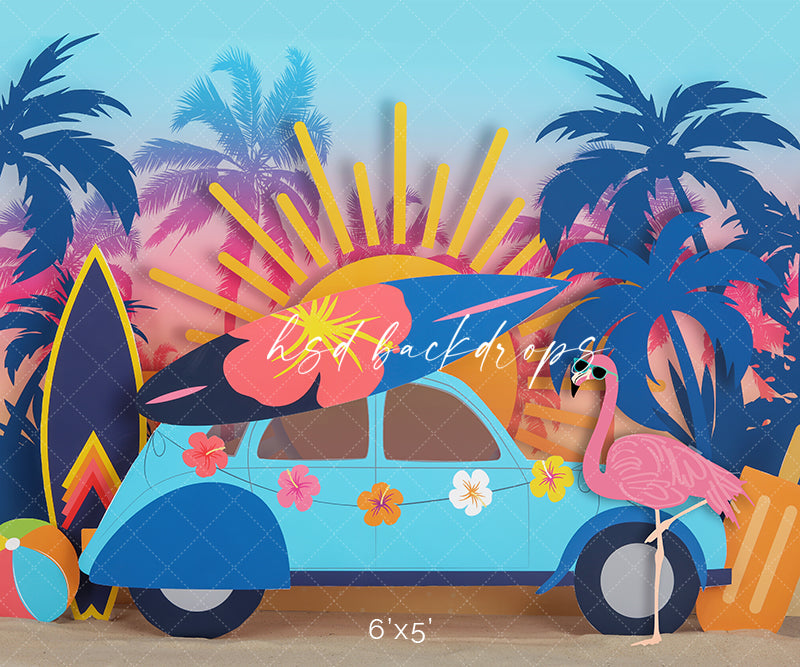 Girls Just Wanna Have Sun - HSD Photography Backdrops