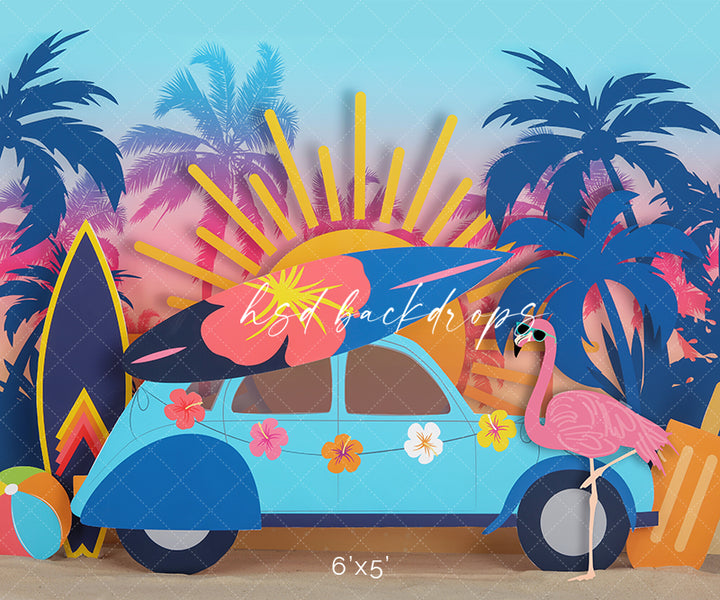 Girls Just Wanna Have Sun - HSD Photography Backdrops