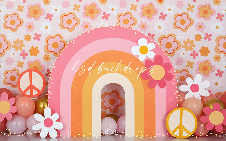 Groovy One (lights) - HSD Photography Backdrops