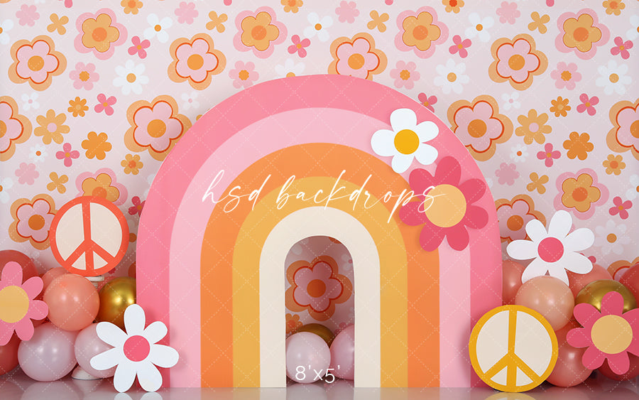 Groovy One - HSD Photography Backdrops