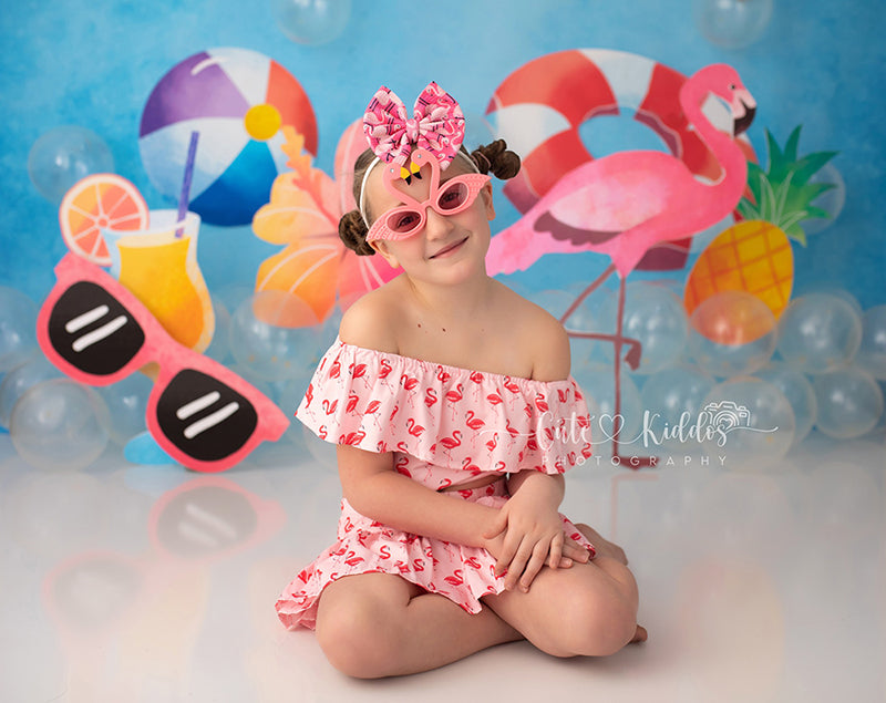 Tropical Summer Vibes - HSD Photography Backdrops
