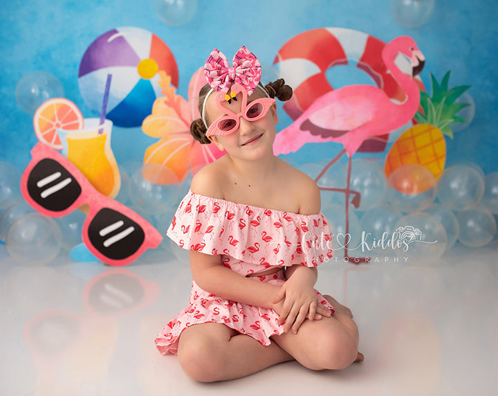 Tropical Summer Vibes - HSD Photography Backdrops
