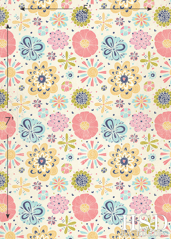 Photography Backdrop Photo Background | Bloom - HSD Photography Backdrops