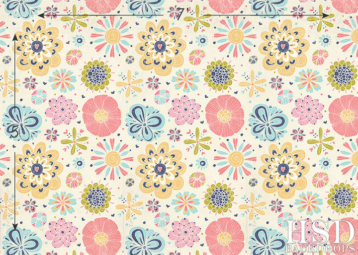 Photography Backdrop Photo Background | Bloom - HSD Photography Backdrops