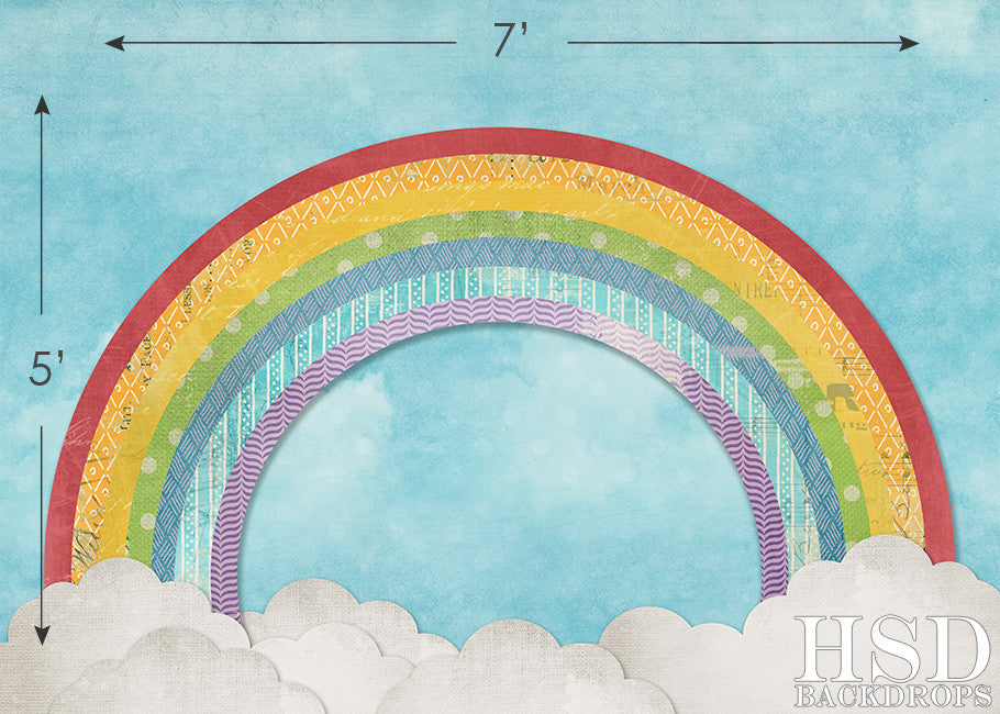 Rainbow - HSD Photography Backdrops