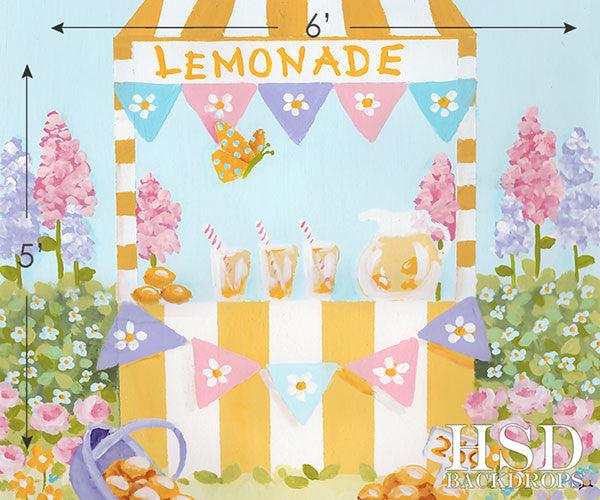 Lemonade Stand - HSD Photography Backdrops
