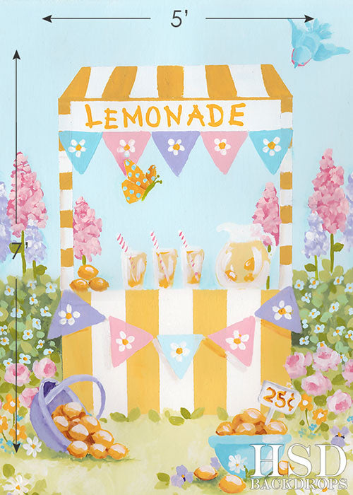 Lemonade Stand - HSD Photography Backdrops