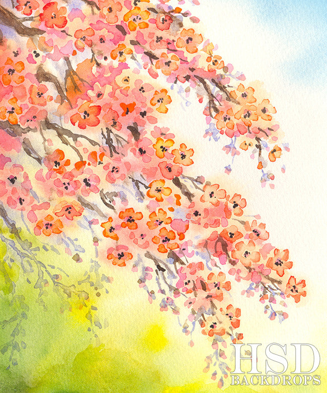 Spring Blossom Tree - HSD Photography Backdrops