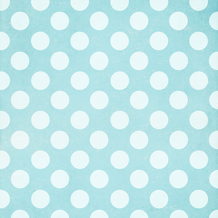 Blue Polka Dots - HSD Photography Backdrops