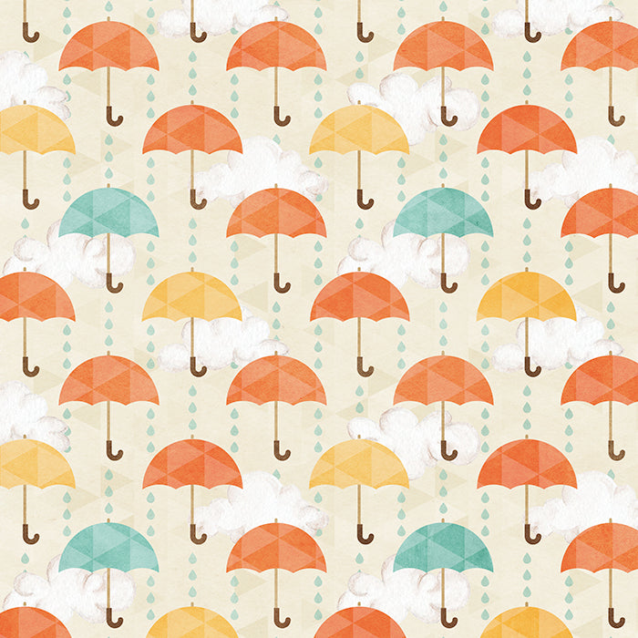 Spring Photography Backdrop | Umbrellas - HSD Photography Backdrops