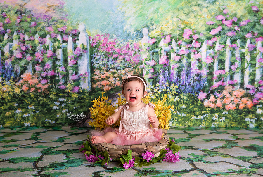 Spring  Secret Garden - HSD Photography Backdrops 