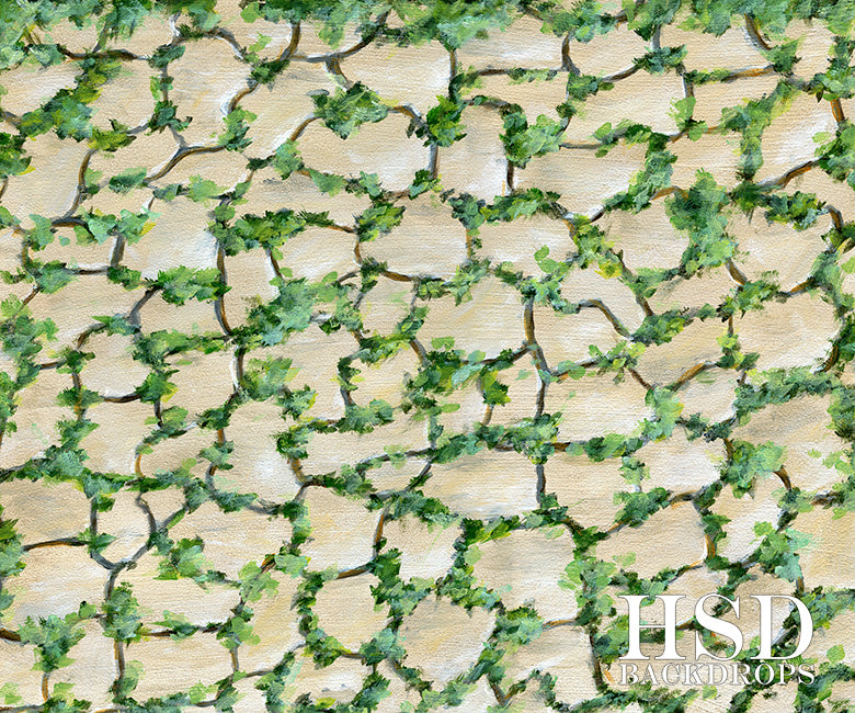 Garden Pathway in Spring - HSD Photography Backdrops