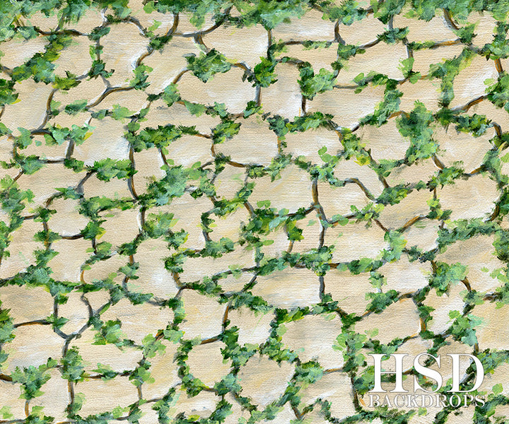 Garden Pathway in Spring - HSD Photography Backdrops