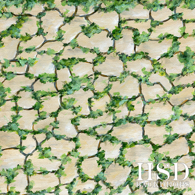 Garden Pathway in Spring - HSD Photography Backdrops