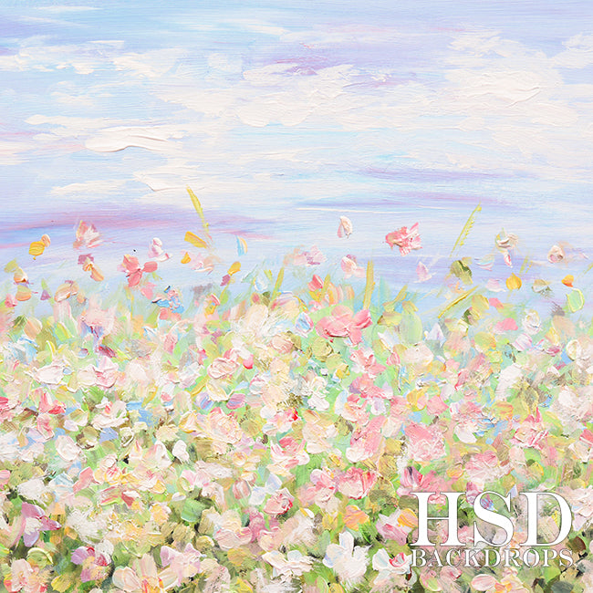 Floral | Love Grows Here - HSD Photography Backdrops