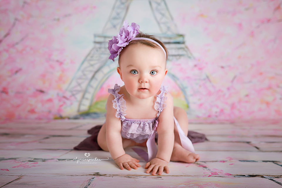 Spring Fleurs de Paris - HSD Photography Backdrops
