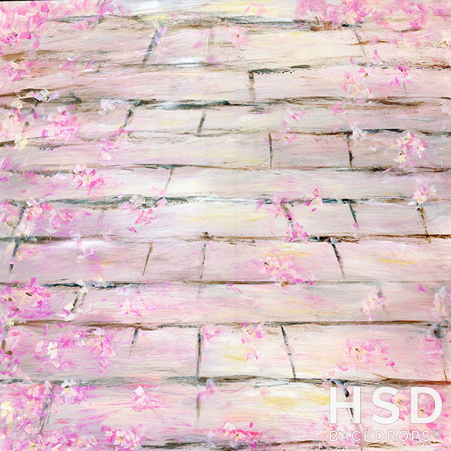 Spring Fleurs de Paris Floor - HSD Photography Backdrops 