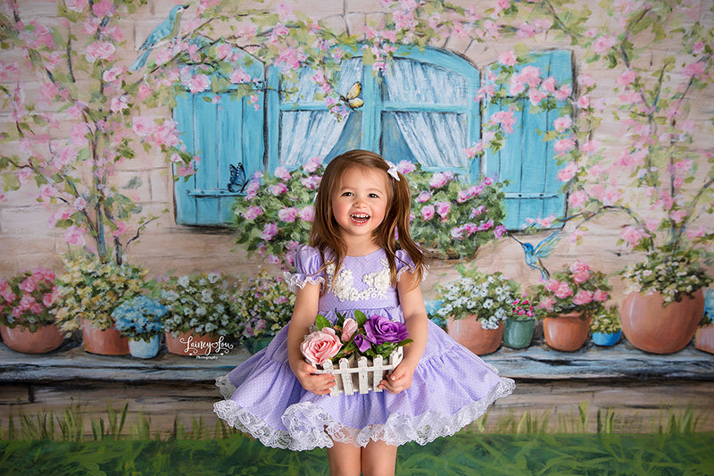 Spring Window - HSD Photography Backdrops