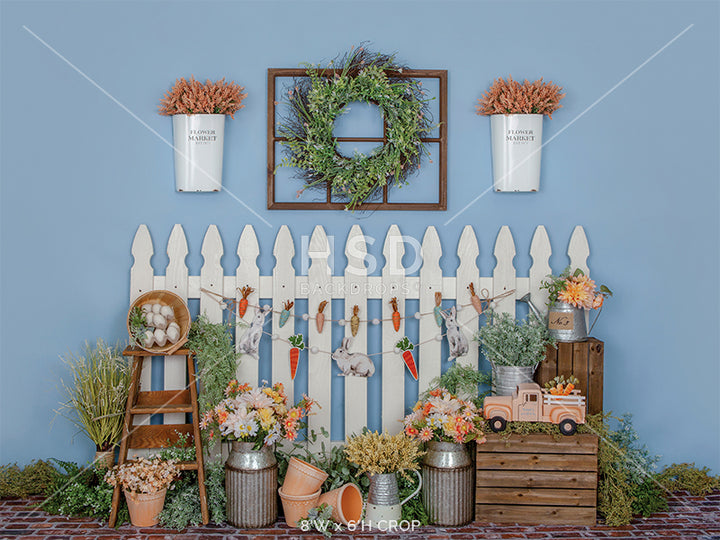 Easter Garden - HSD Photography Backdrops