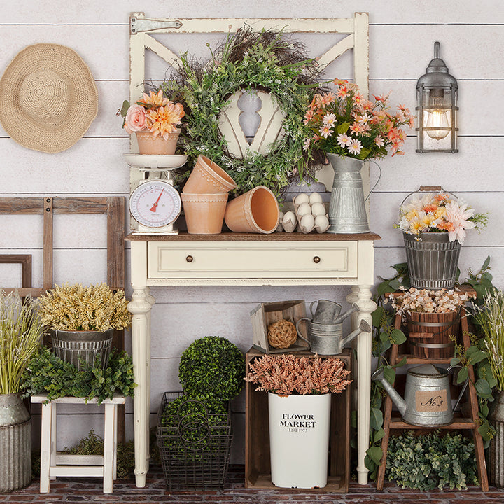 Spring Gardening Table - HSD Photography Backdrops