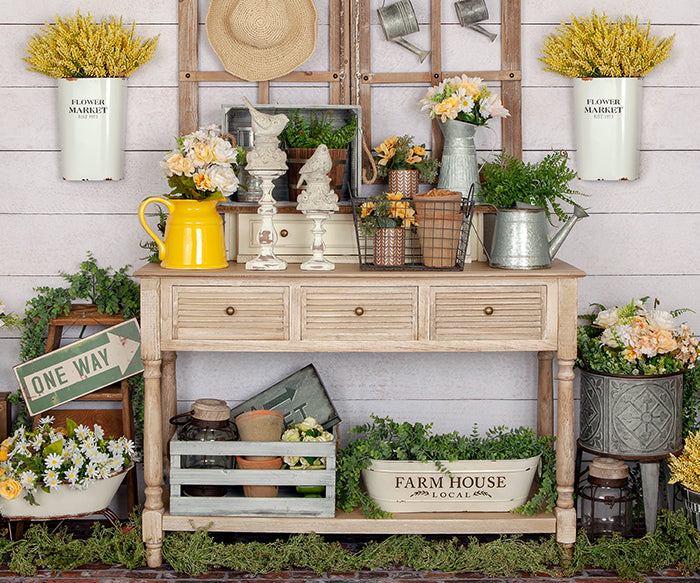 Mellow Yellow Spring - HSD Photography Backdrops