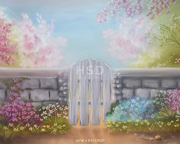 Spring Gate - HSD Photography Backdrops