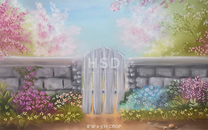Spring Gate - HSD Photography Backdrops