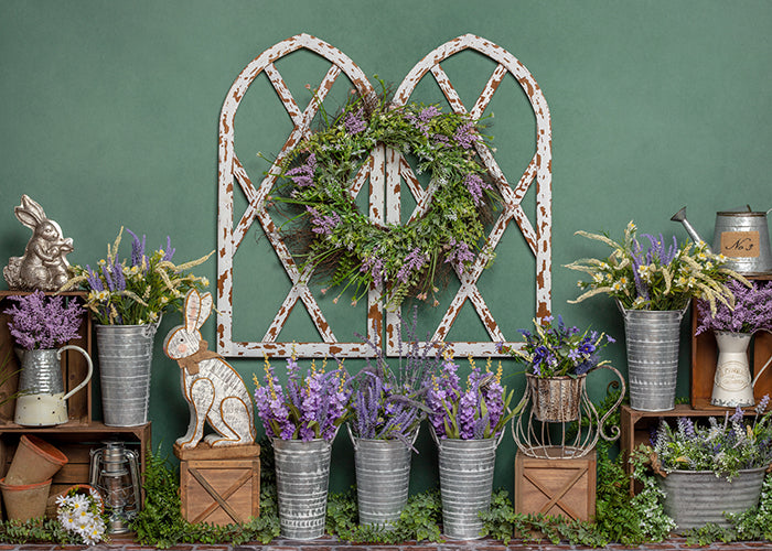 Lavender Garden - HSD Photography Backdrops