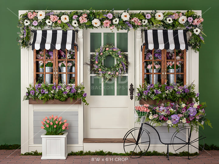 Spring Flower Shop - HSD Photography Backdrops