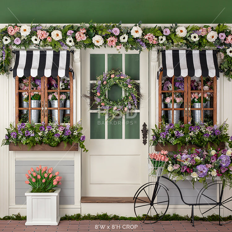 Spring Flower Shop - HSD Photography Backdrops