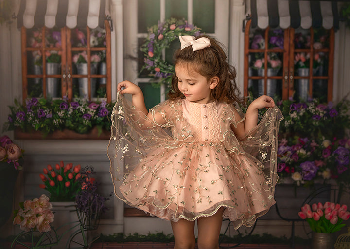 Spring Flower Shop - HSD Photography Backdrops