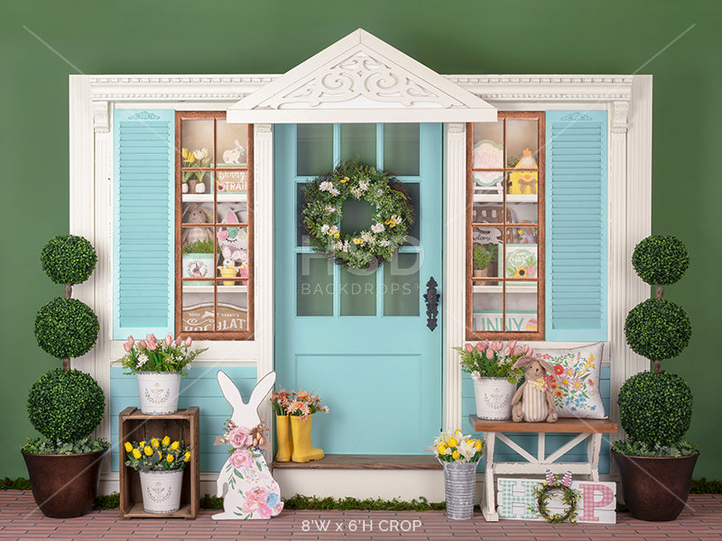 Easter House - HSD Photography Backdrops