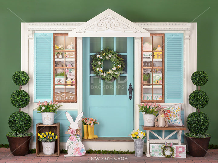 Easter House - HSD Photography Backdrops