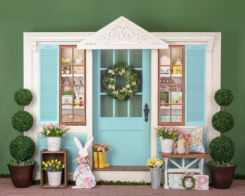 Easter House - HSD Photography Backdrops