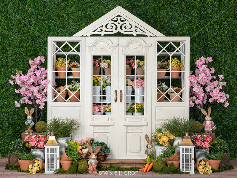 Easter Greenhouse - HSD Photography Backdrops