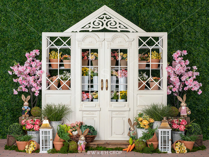 Easter Greenhouse - HSD Photography Backdrops